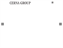 Tablet Screenshot of cernagroup.com